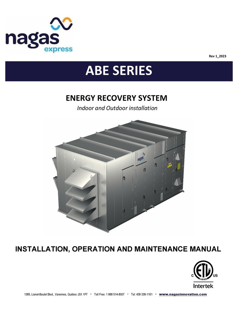Nagas ABE Series Installation, operation and maintenance manual