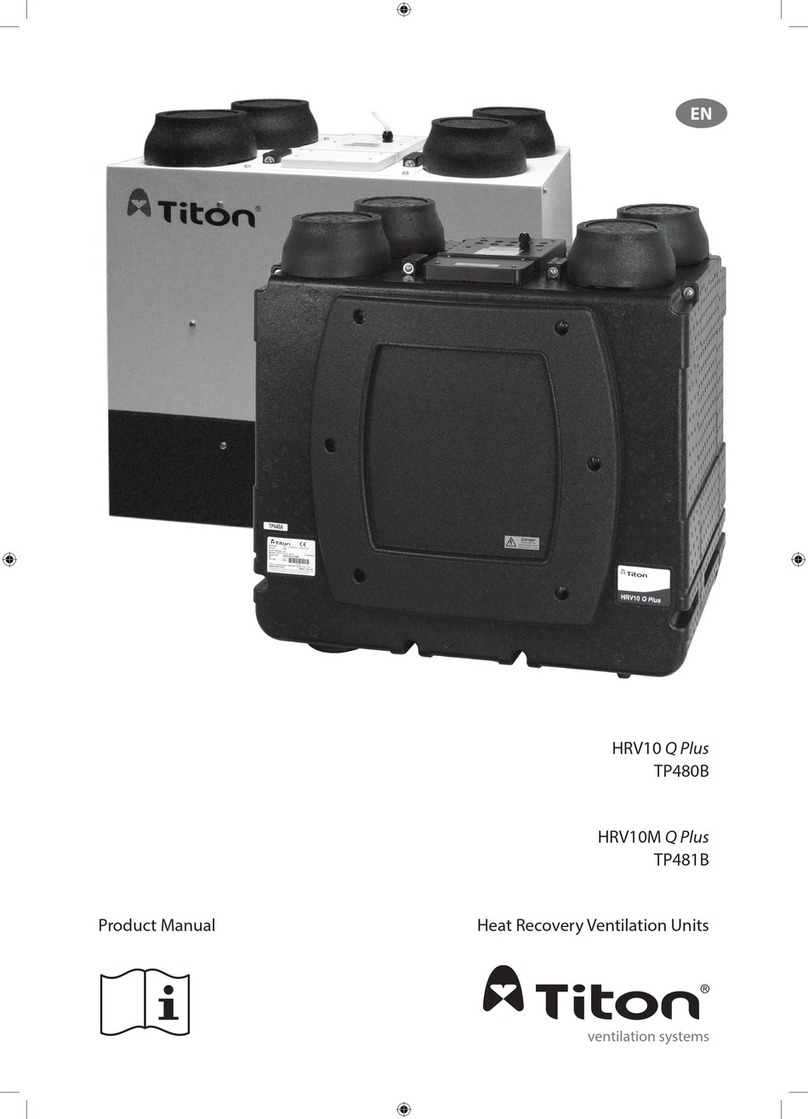 Titon HRV10 Q Plus manual