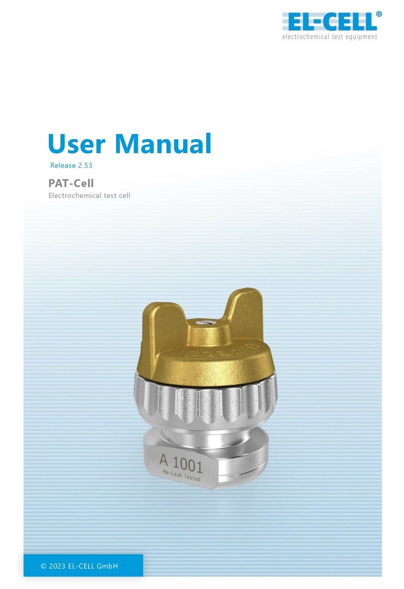 EL-CELL PAT-Cell User manual