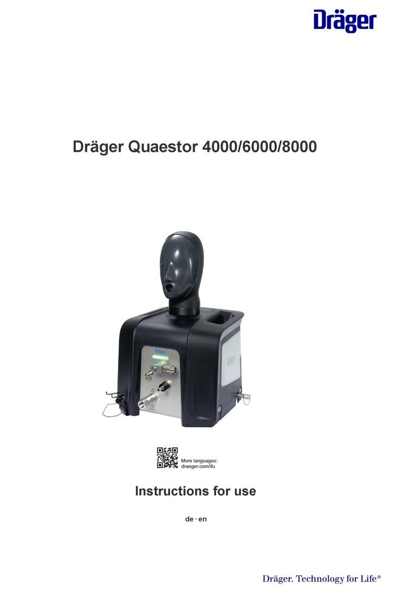 Dräger Quaestor 4000 Instructions for use