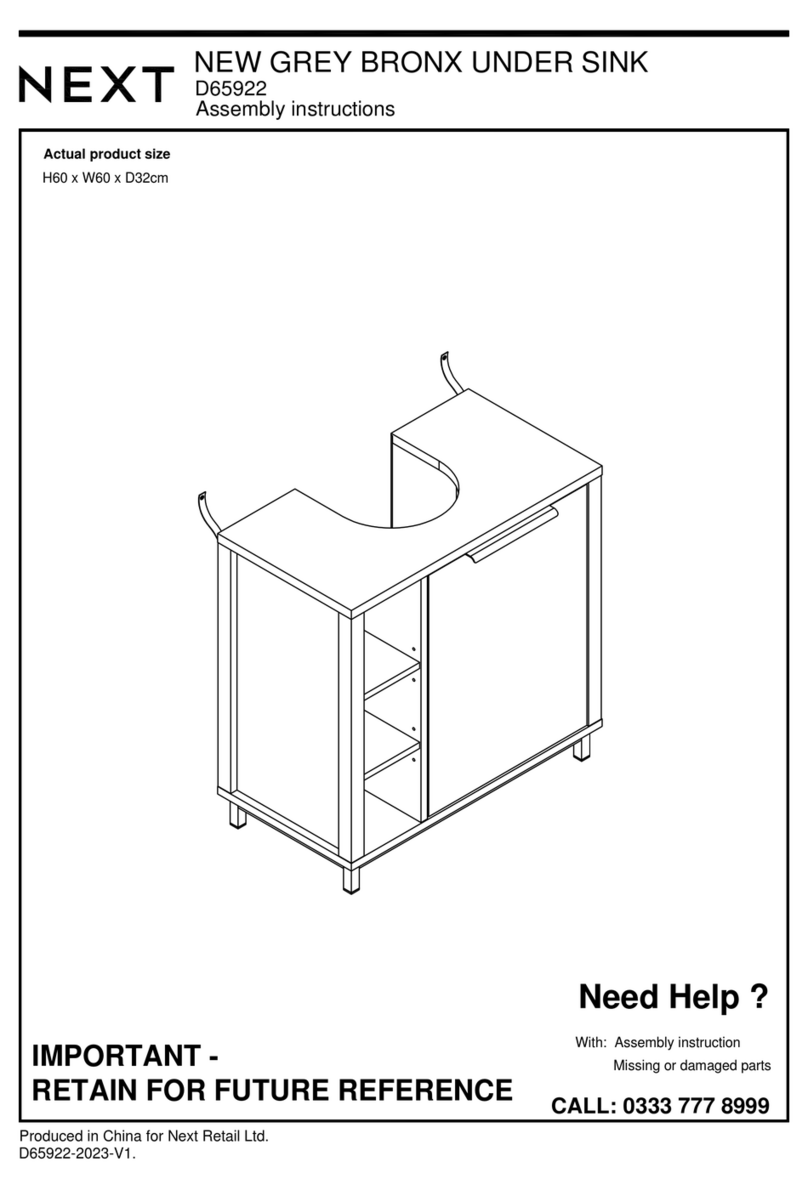 Next D65922 Assembly instructions