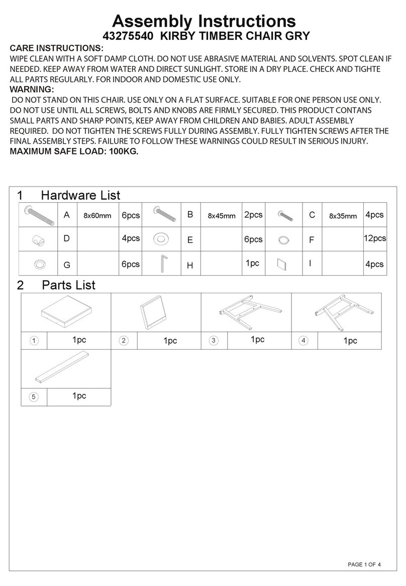 KMART KIRBY TIMBER 43275540 User manual KMART KIRBY TIMBER 43275540 User manual