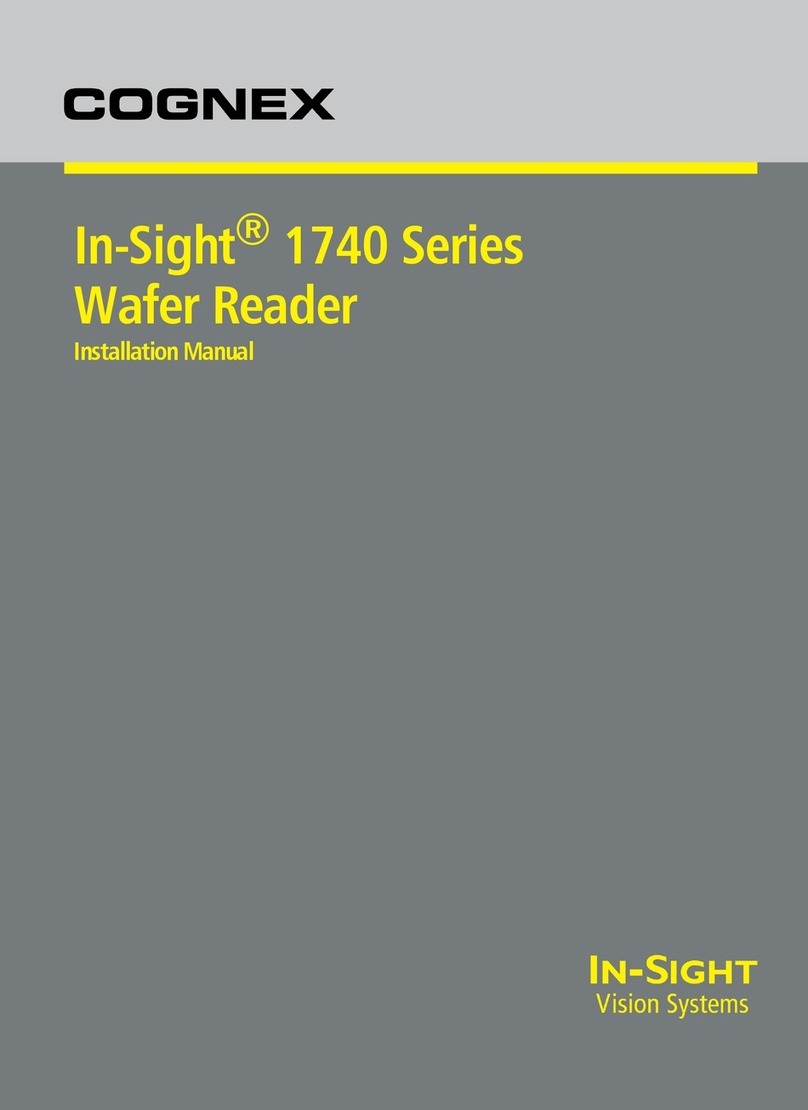 Cognex In-Sight 1740 Series installation manual