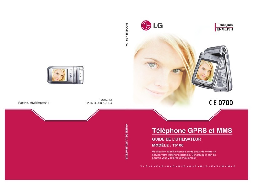 LG T5100 user manual