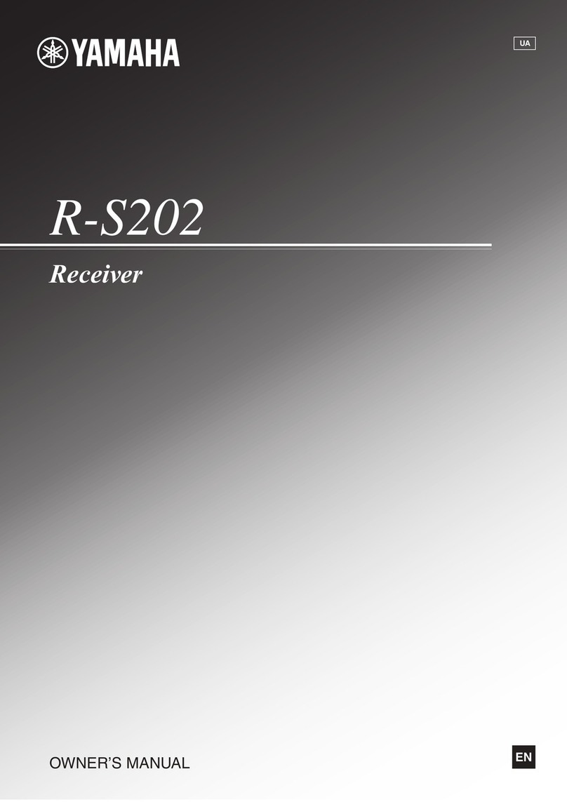 Yamaha RS-202B owner's manual