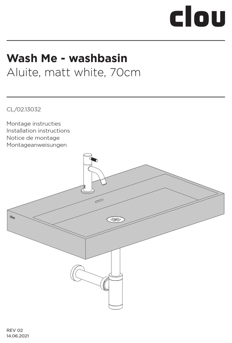 Clou Wash Me CL/02.13032 User manual Clou Wash Me CL/02.13032 User manual