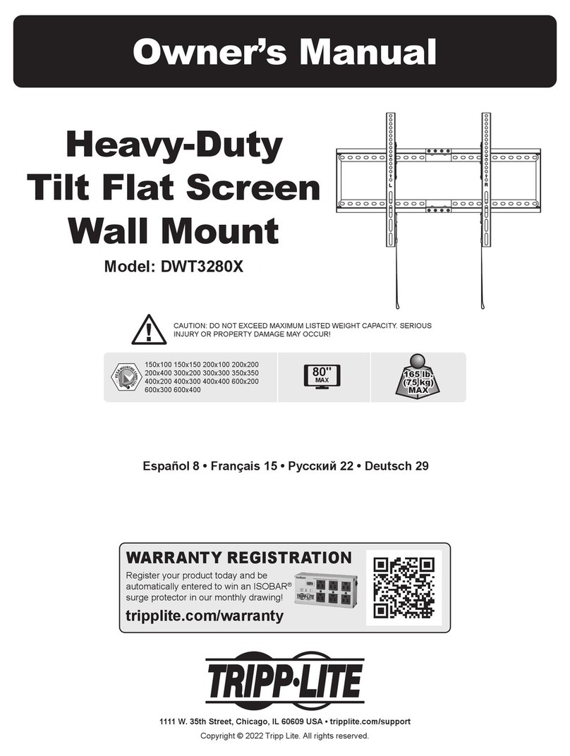 Tripp Lite DWT3280X User manual