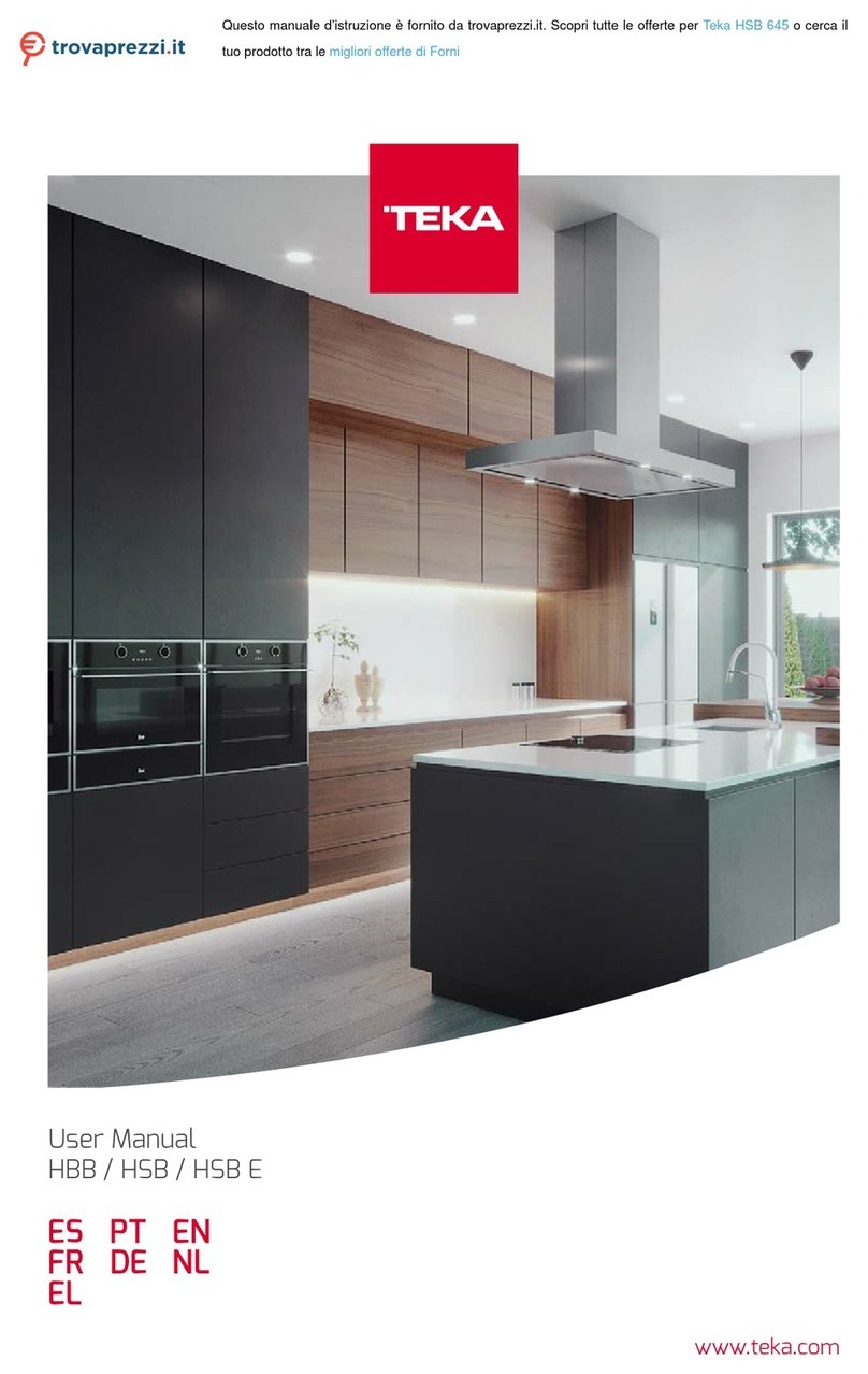 Teka HSB 645 user manual