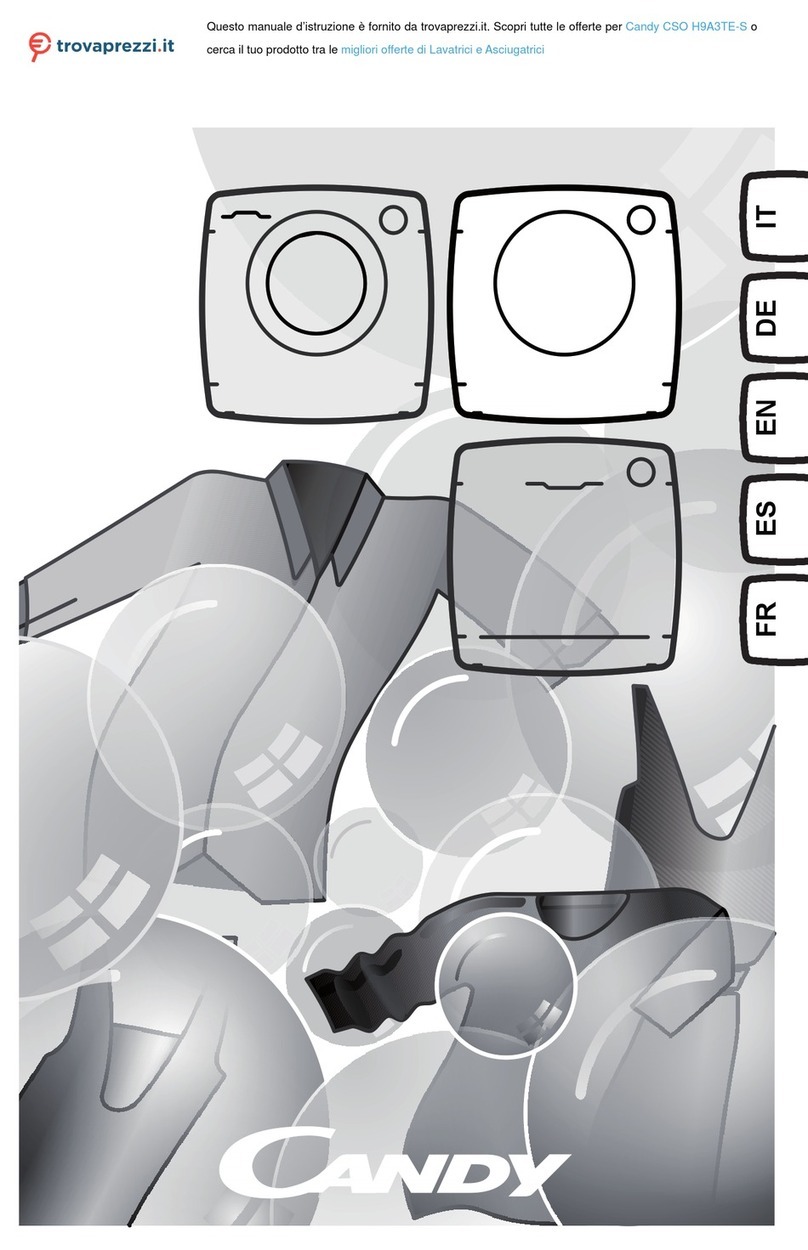 Candy H9A3TE-S User manual