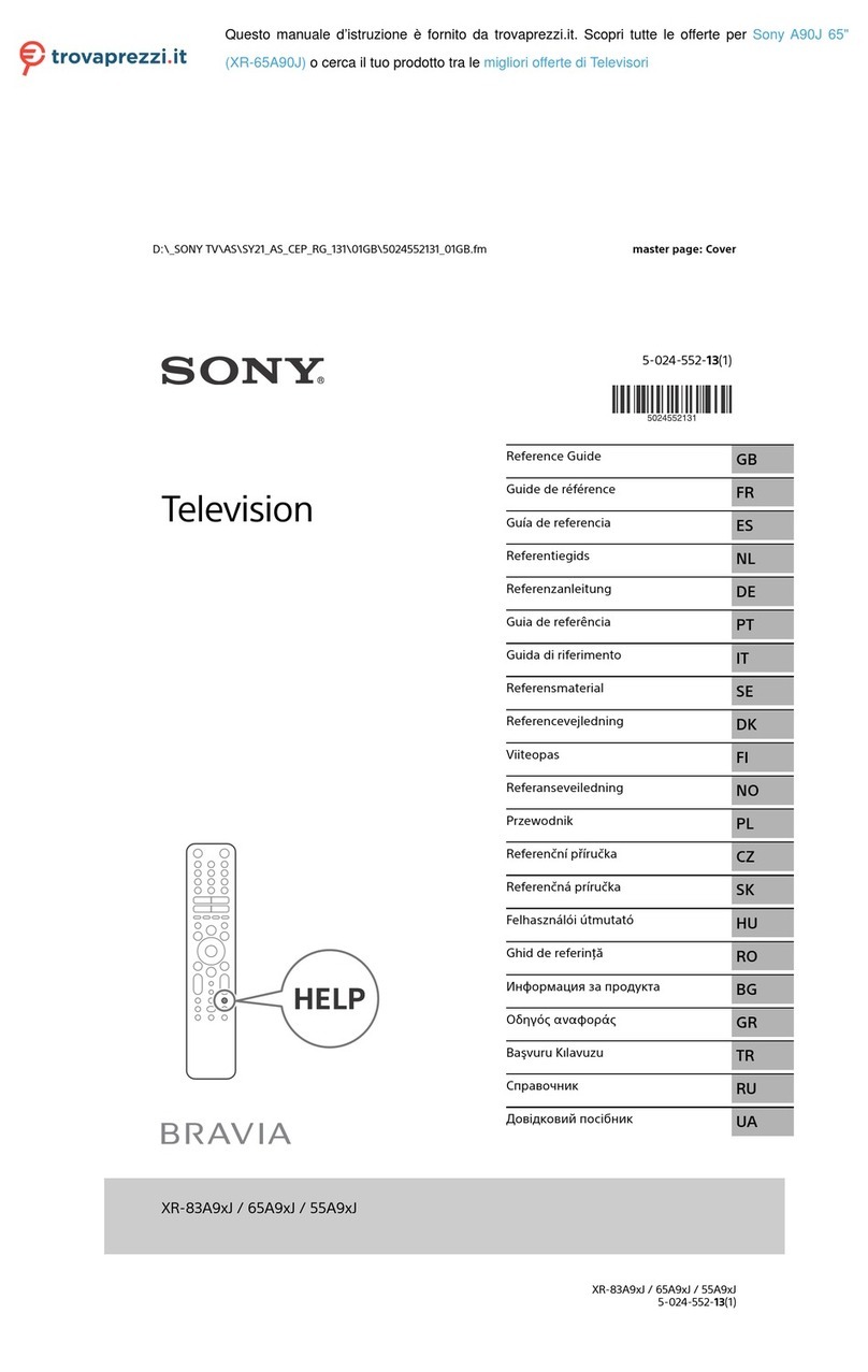 Sony A90J User manual