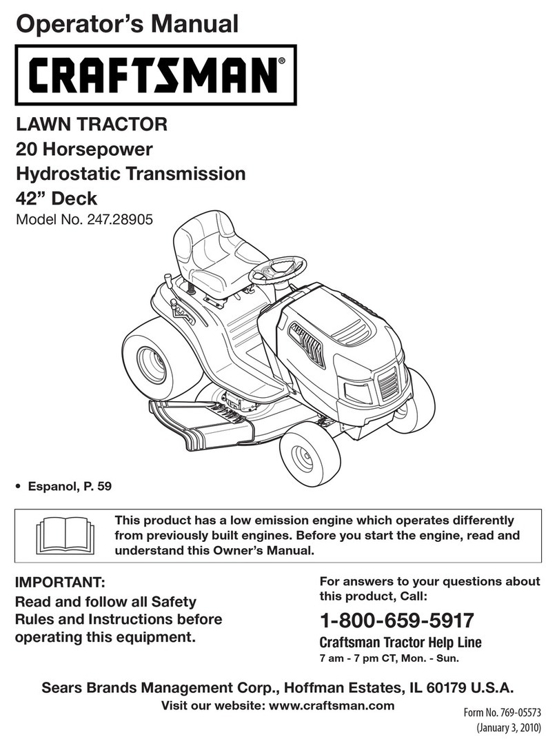 Craftsman 247.28905 User manual