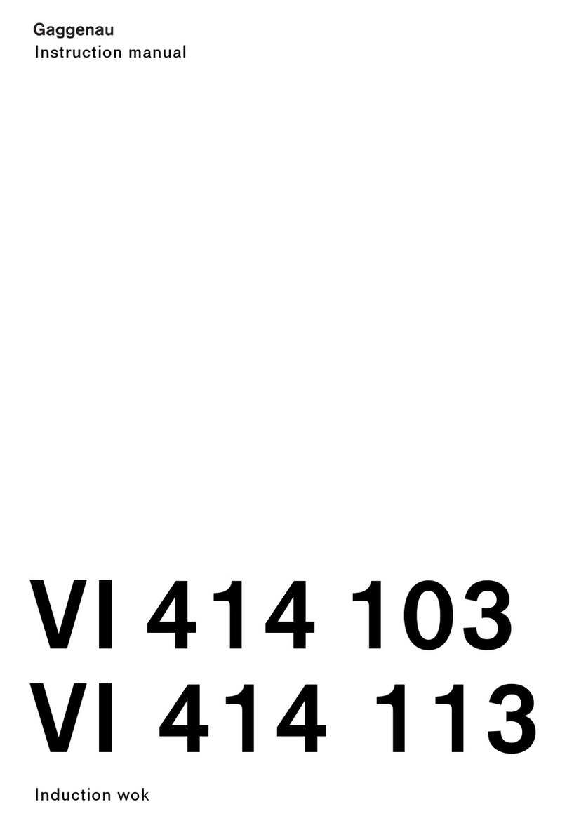 Gaggenau VI 414 103 instruction manual Gaggenau VI 414 103 instruction manual