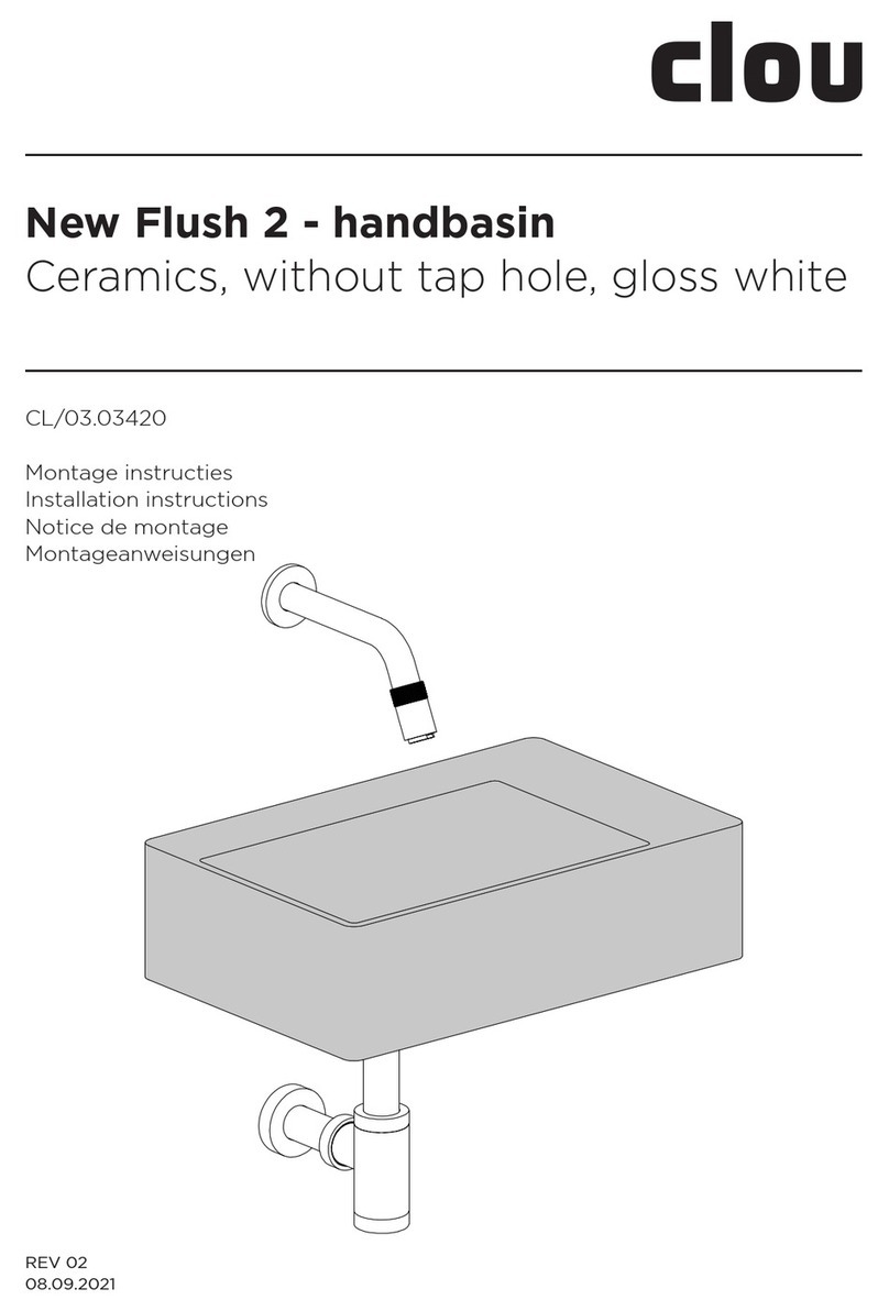 Clou New Flush 2 CL/03.03420 User manual Clou New Flush 2 CL/03.03420 User manual