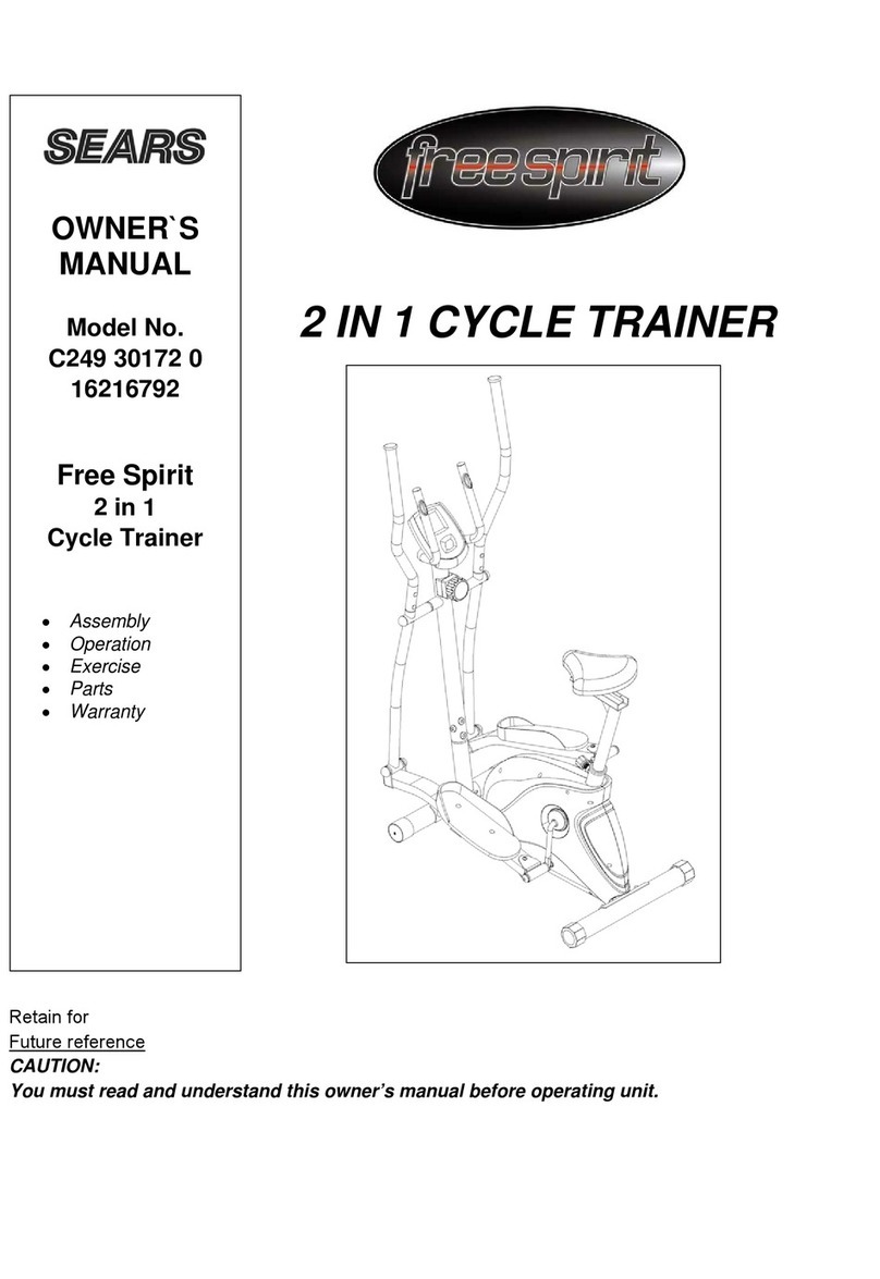 Freespirit C249 30172 0 owner's manual