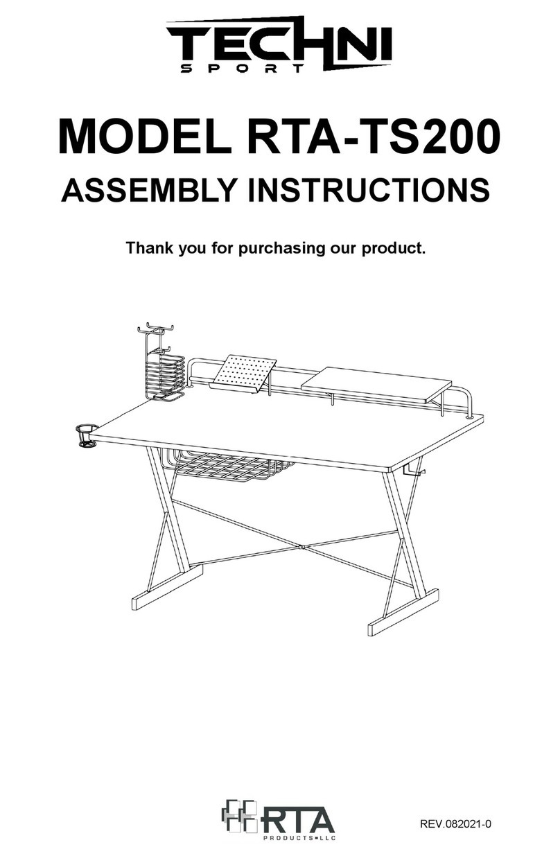 Techni Sport RTA-TS200 Assembly instructions Techni Sport RTA-TS200 Assembly instructions