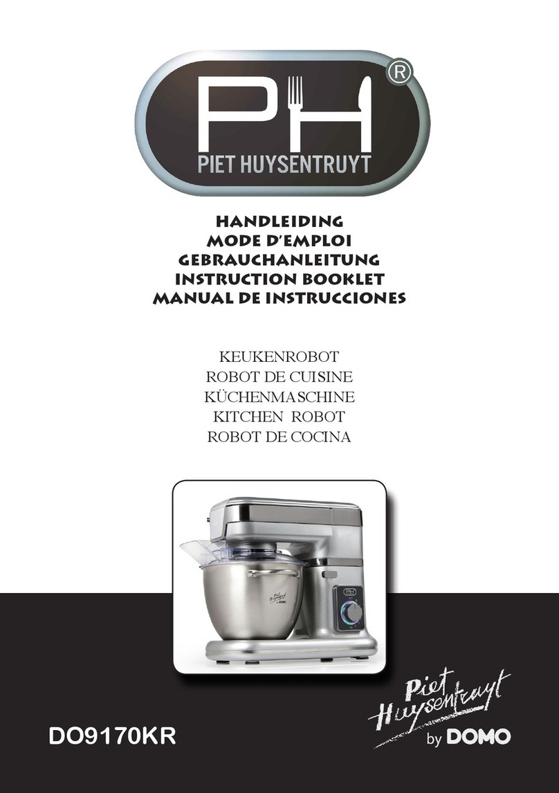 Domo PIET HUYSENTRUYT DO9170KR User manual