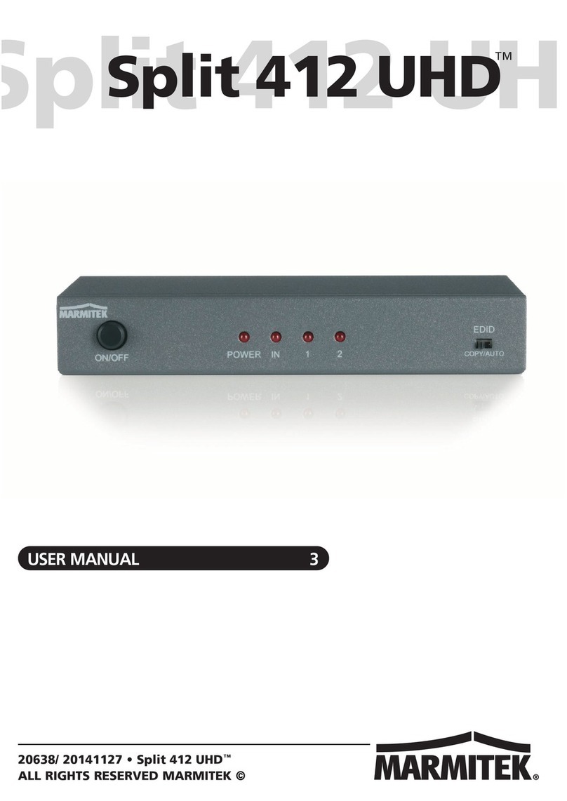 Marmitek Split 412 UHD User manual