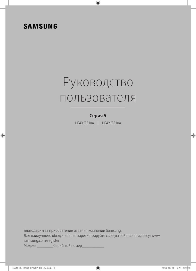 Samsung UE40K5510A User manual