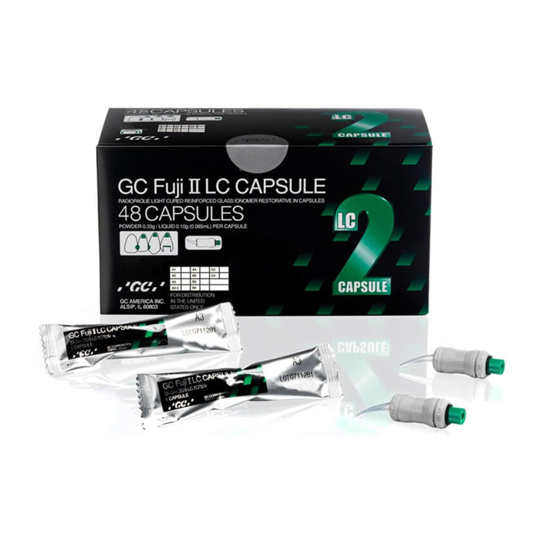 GC CORPORATION Fuji II LC CAPSULE user manual