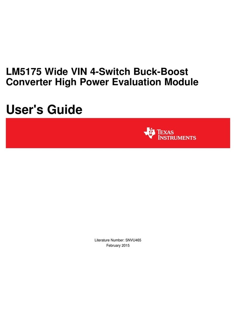 Texas Instruments LM5175EVM-HP User manual