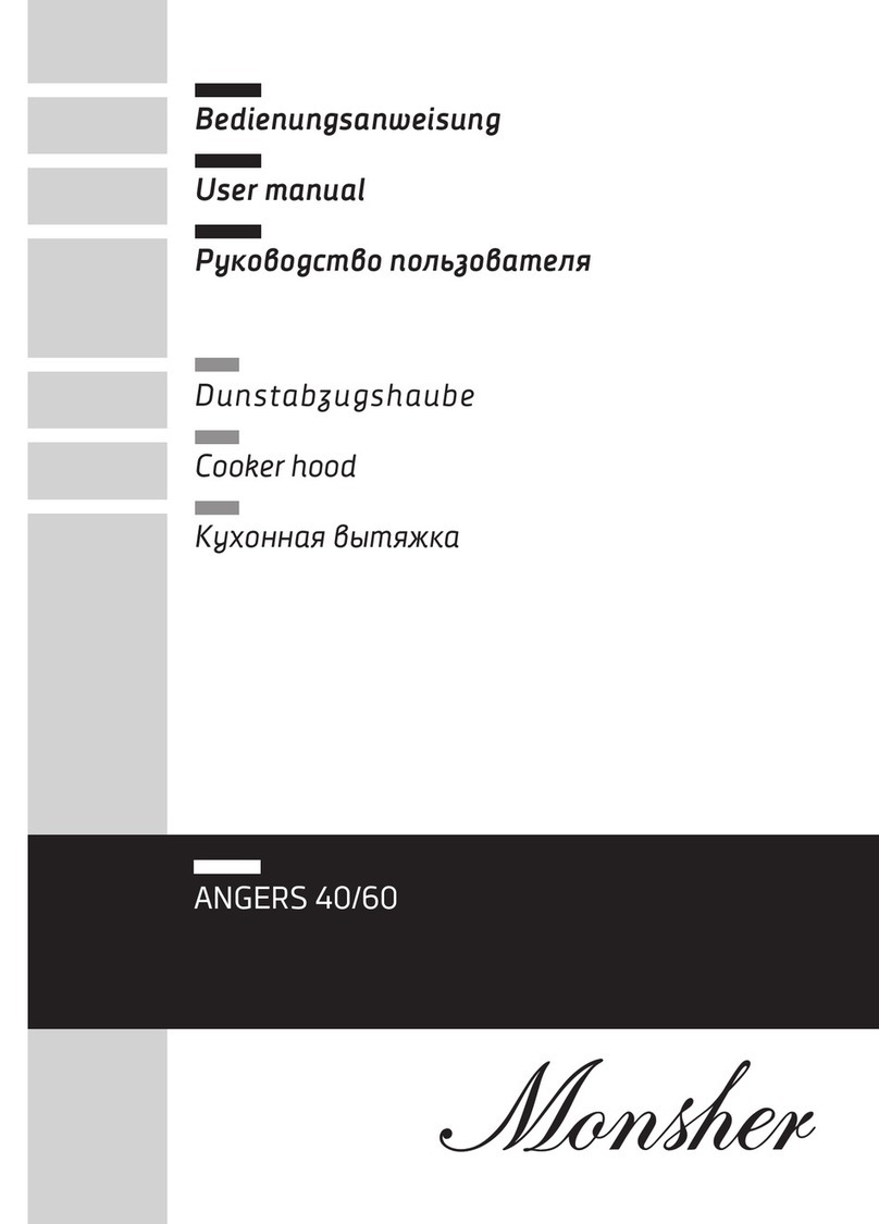 Monsher ANGERS 40 user manual