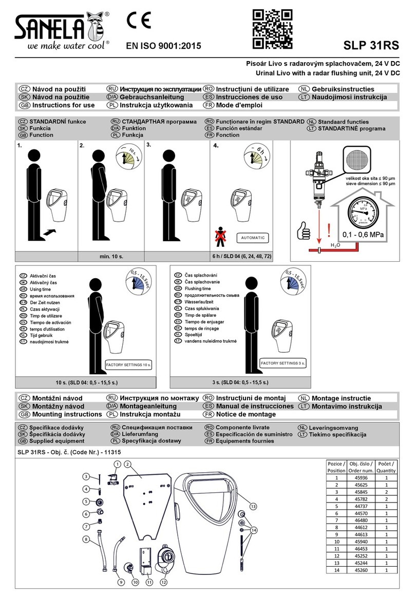 Sanela Livo 11315 Instructions for use