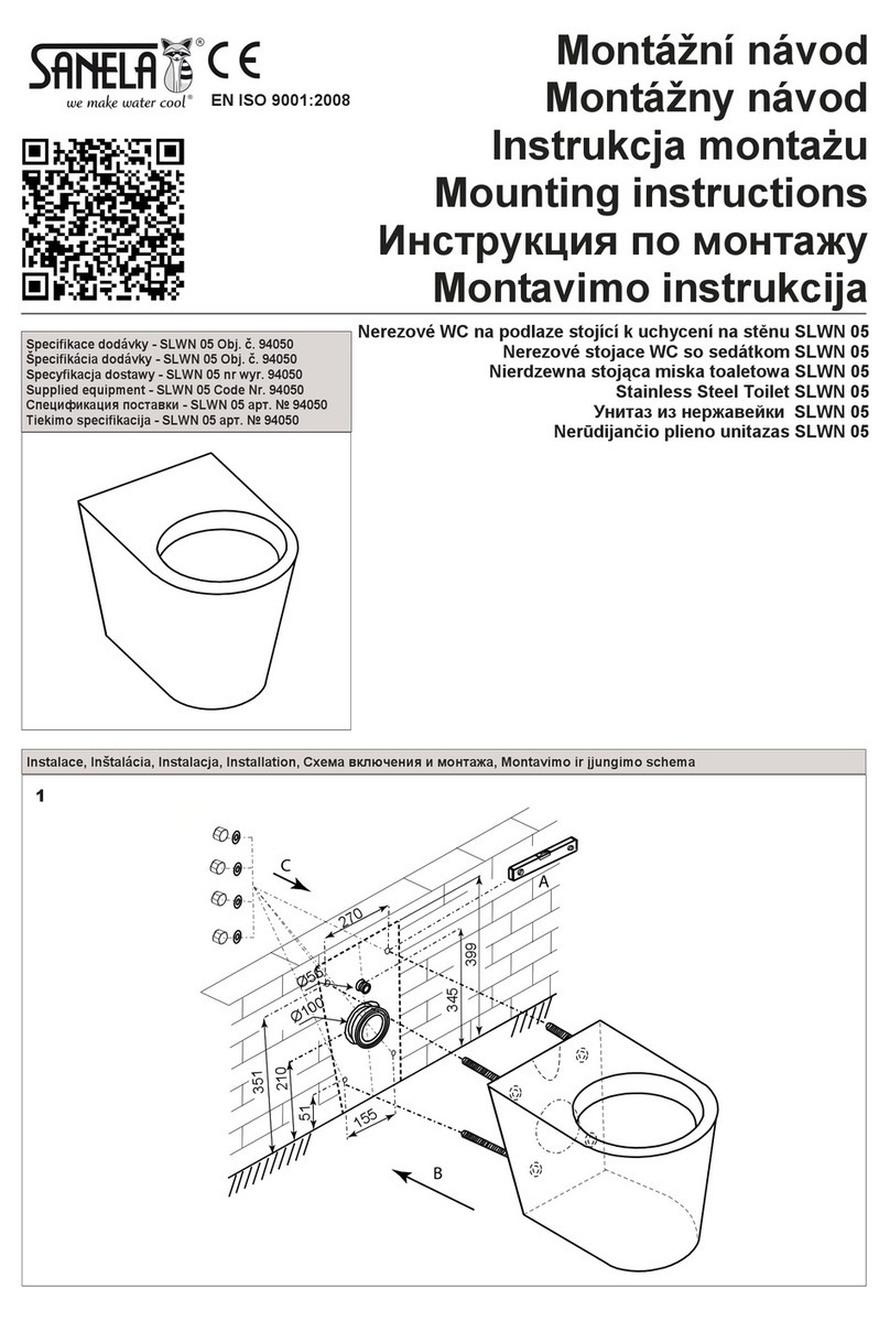 Sanela 94050 Mounting instructions Sanela 94050 Mounting instructions