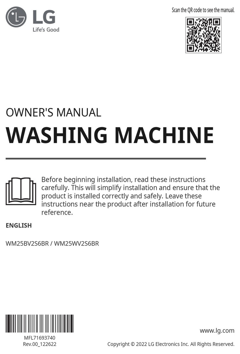 LG WM25BV2S6BR User manual
