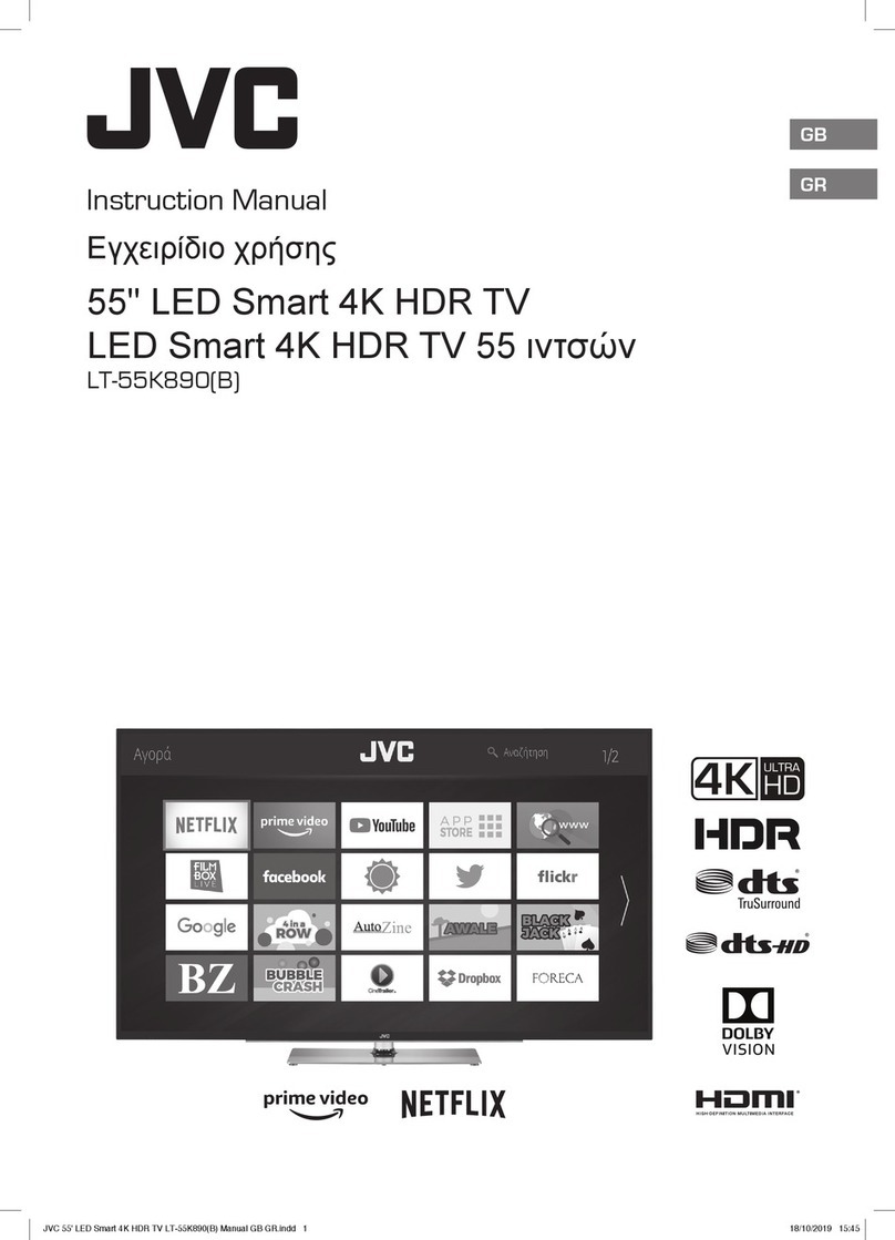 JVC LT-55K890 User manual