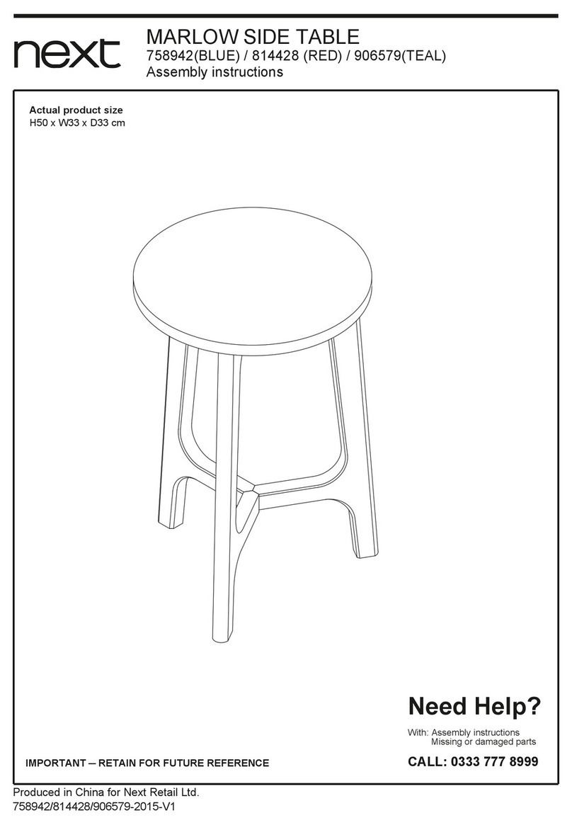 Next MARLOW 758942 User manual