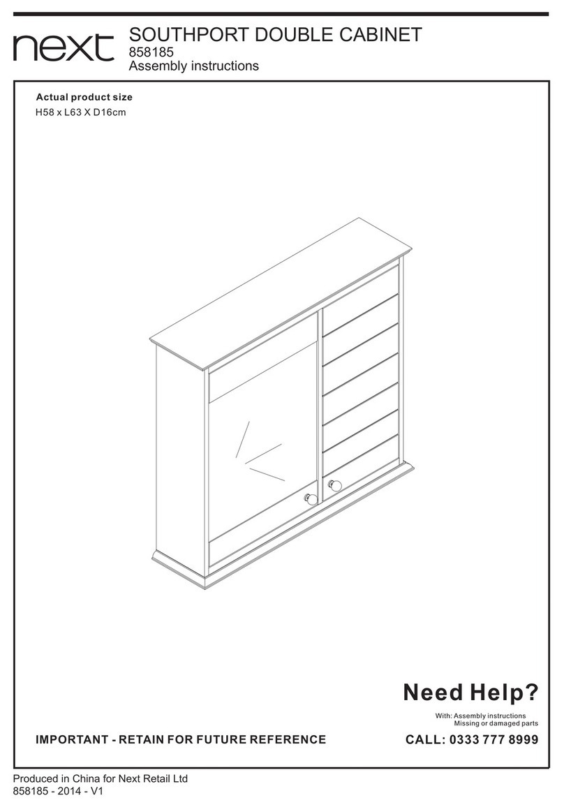 Next SOUTHPORT 858185 User manual Next SOUTHPORT 858185 User manual