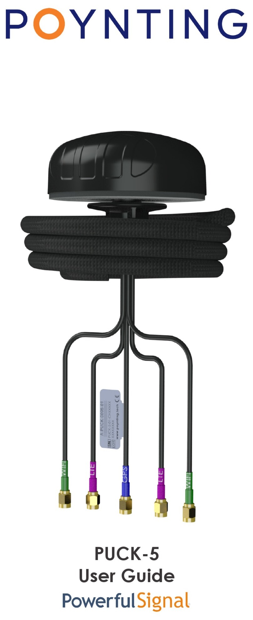 Poynting PUCK-5 User manual Poynting PUCK-5 User manual