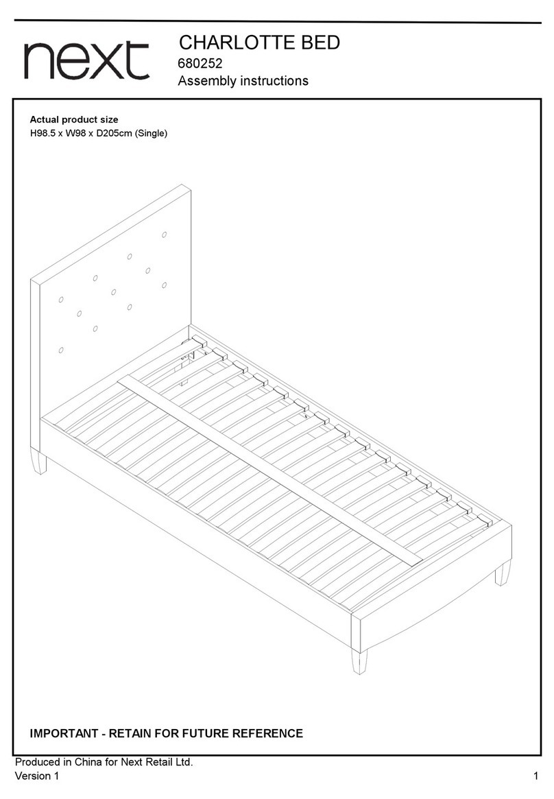 Next CHARLOTTE 680252 Assembly instructions