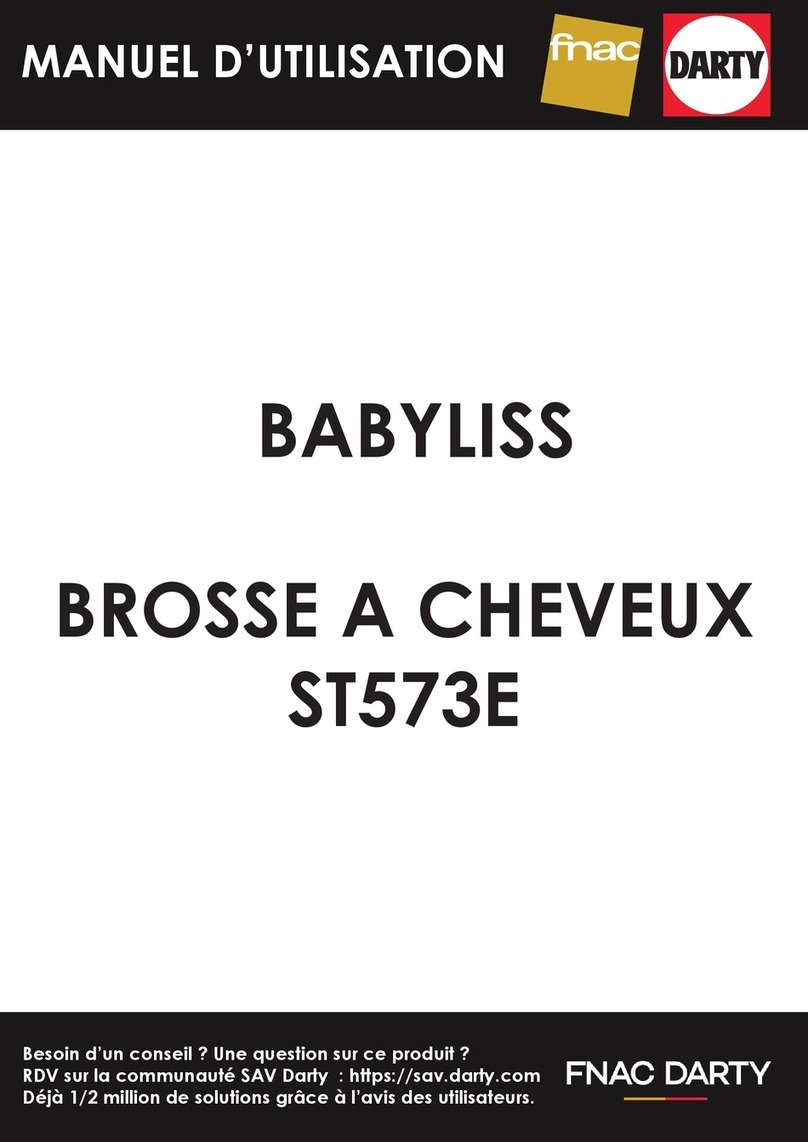 BaByliss ST573E User manual