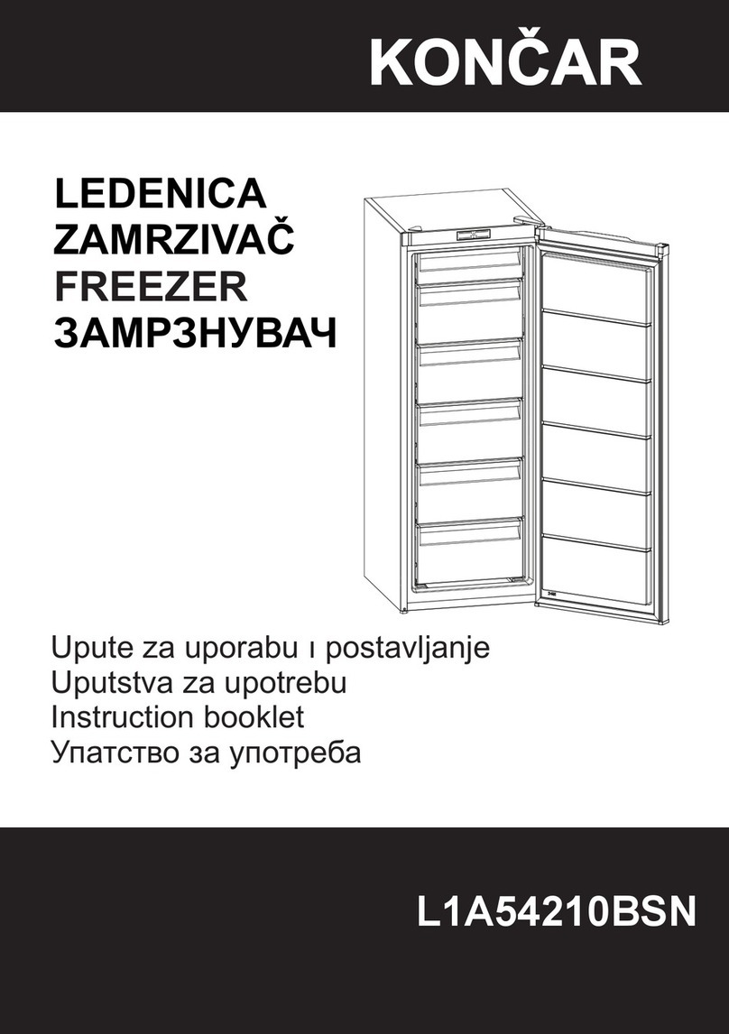 Koncar L1A54210BSN Instruction booklet