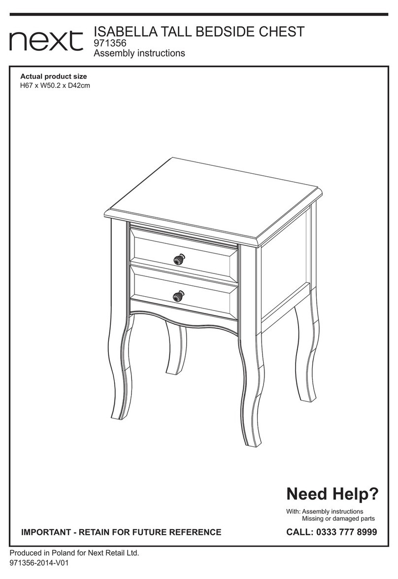 Next ISABELLA 971356 User manual