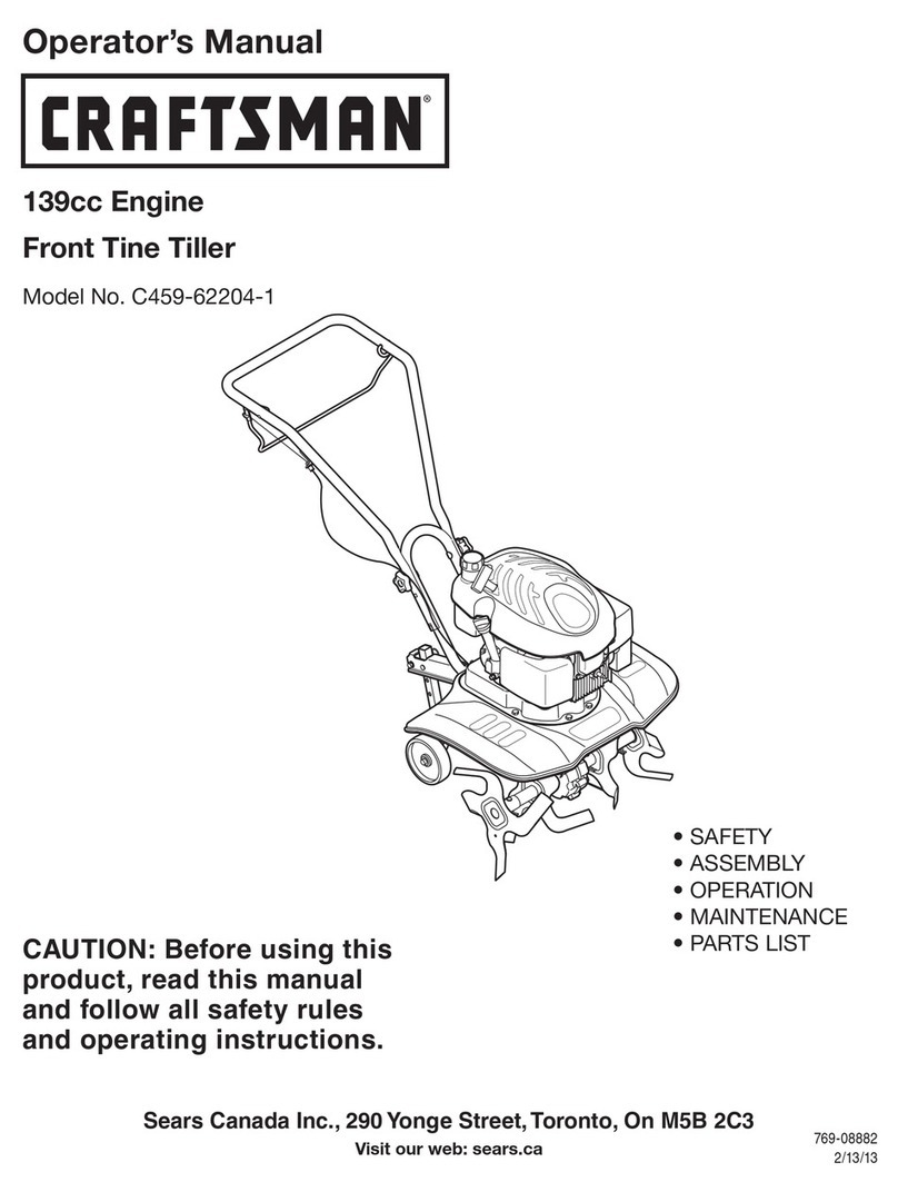 Craftsman C459-62204-1 Operator's manual