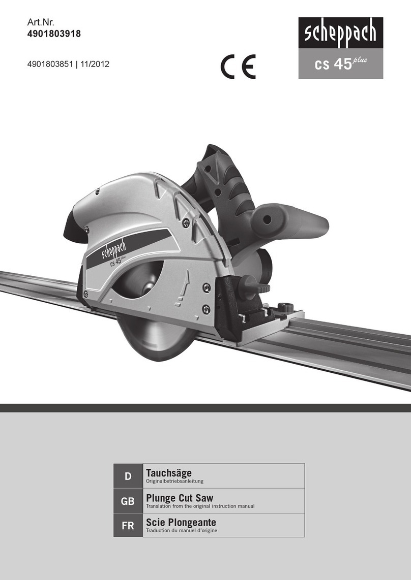 Scheppach CS 45 plus User manual