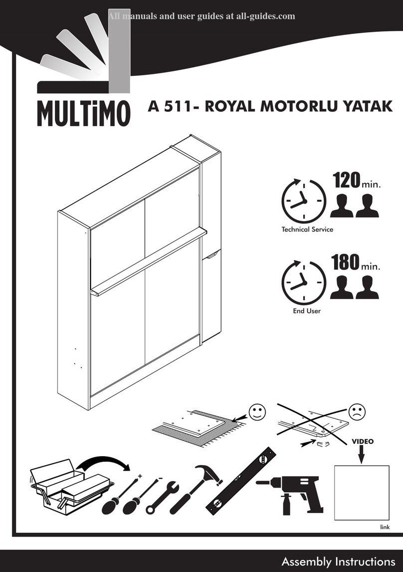Multimo A 511 Assembly instructions