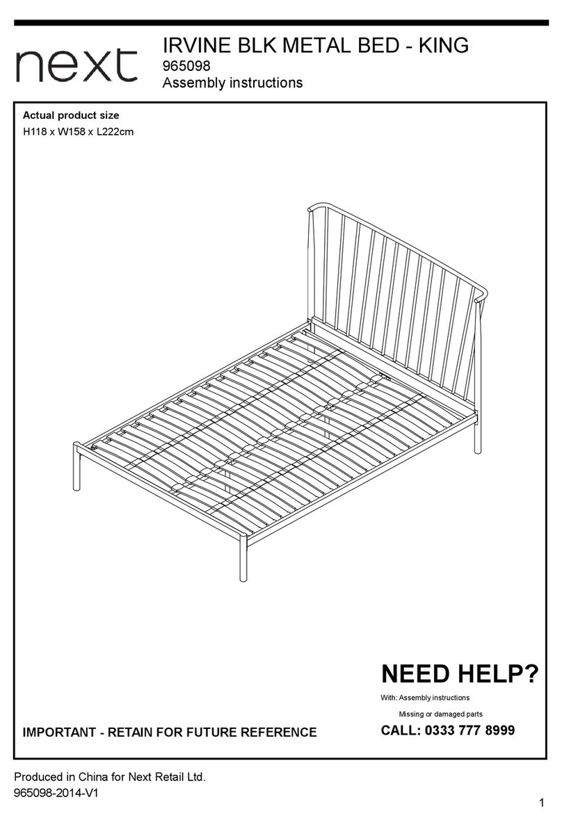 Next IRVINE KING 965098 User manual