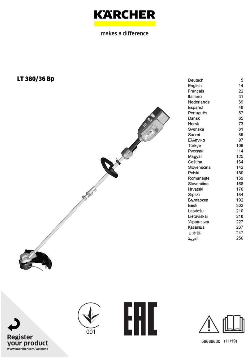 Kärcher LT 380/36 User manual Kärcher LT 380/36 User manual
