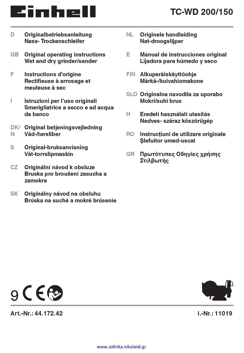 EINHELL TC-WD 200/150 User manual