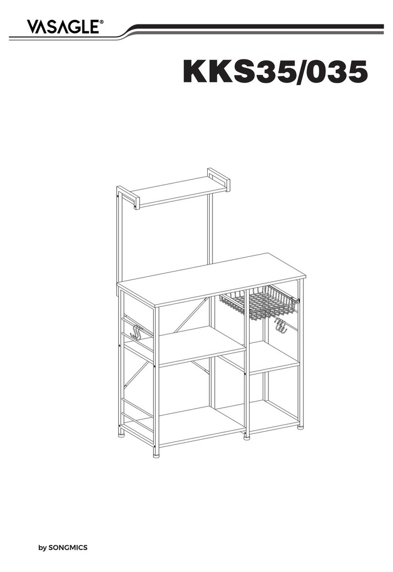 Songmics VASAGLE KKS35/035 User manual