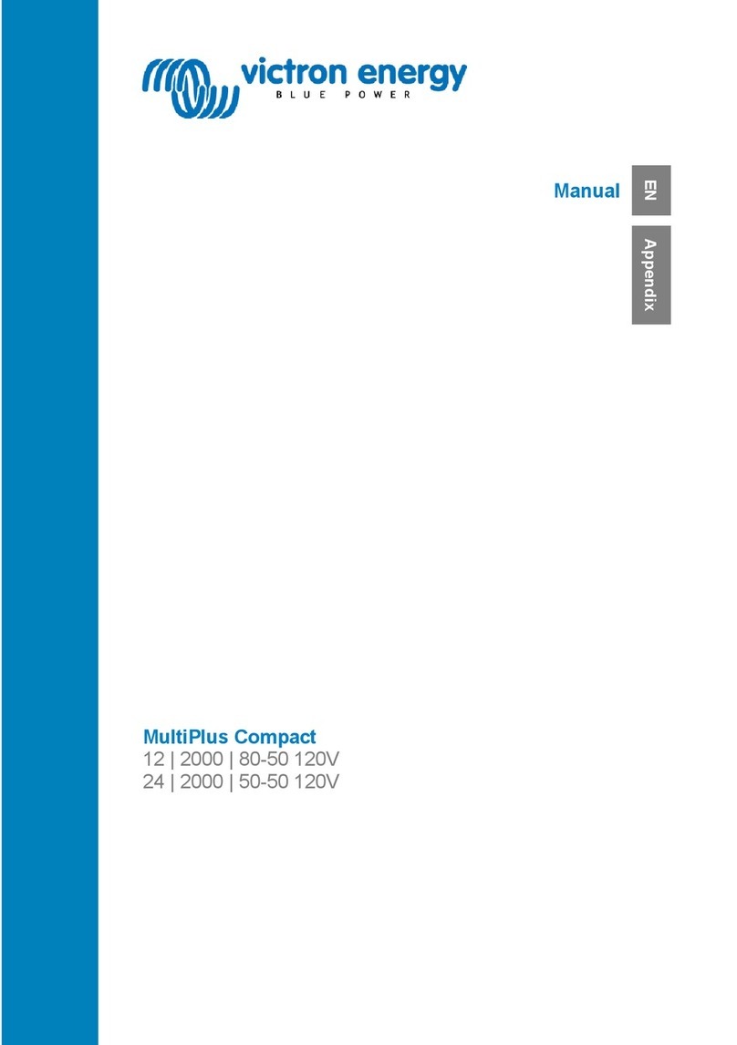 Victron energy MultiPlus Compact 12/2000/80-50 120V manual Victron energy MultiPlus Compact 12/2000/80-50 120V manual