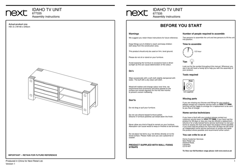 Next IDAHO 677335 Assembly instructions