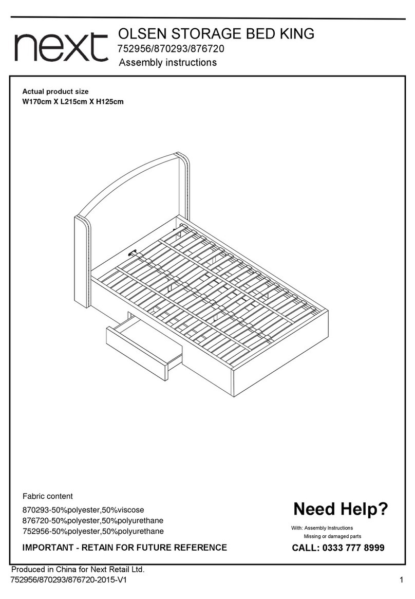 Next OLSEN KING 752956 User manual Next OLSEN KING 752956 User manual