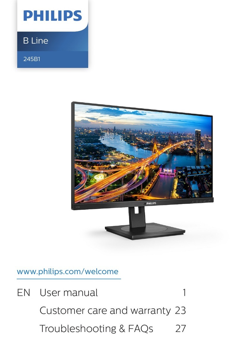 Philips 245B1/69 User manual