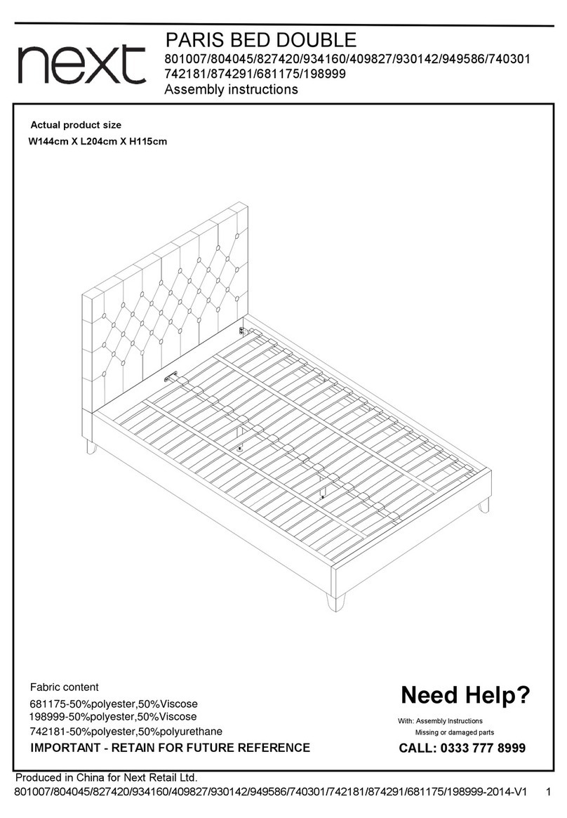 Next PARIS 681175 User manual Next PARIS 681175 User manual