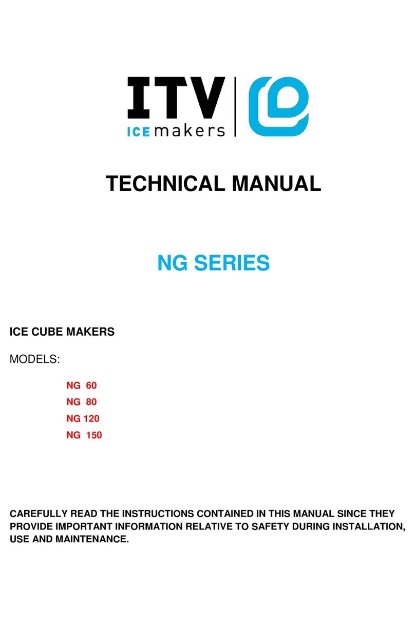 ITV ICE MAKERS NG 60 User manual