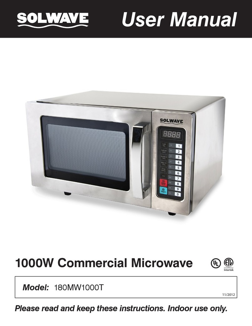 Solwave 180MW1000T User manual Solwave 180MW1000T User manual